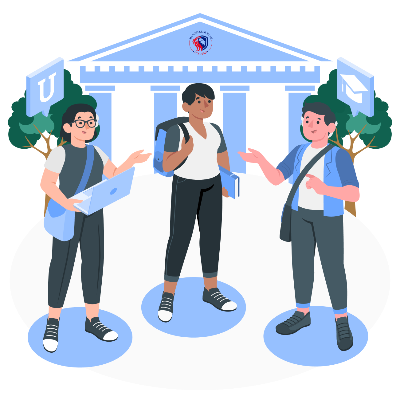 Students Illustration